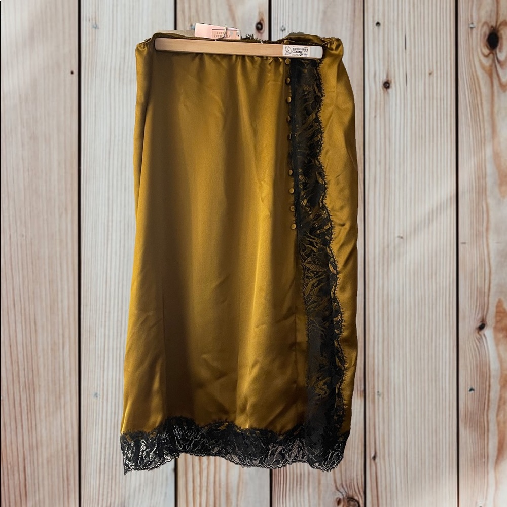 Sexy Satin Skirt